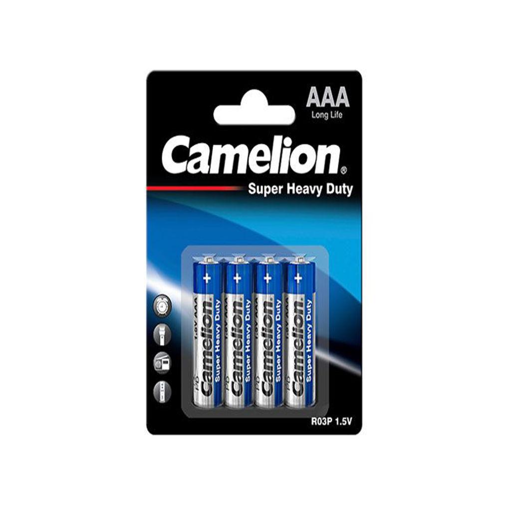 1070 Camelion Super HD, AAA ელემენტი, 4 ცალი, R03P-BP4B - 4260033151070 — ელემენტები და ბატარეები
